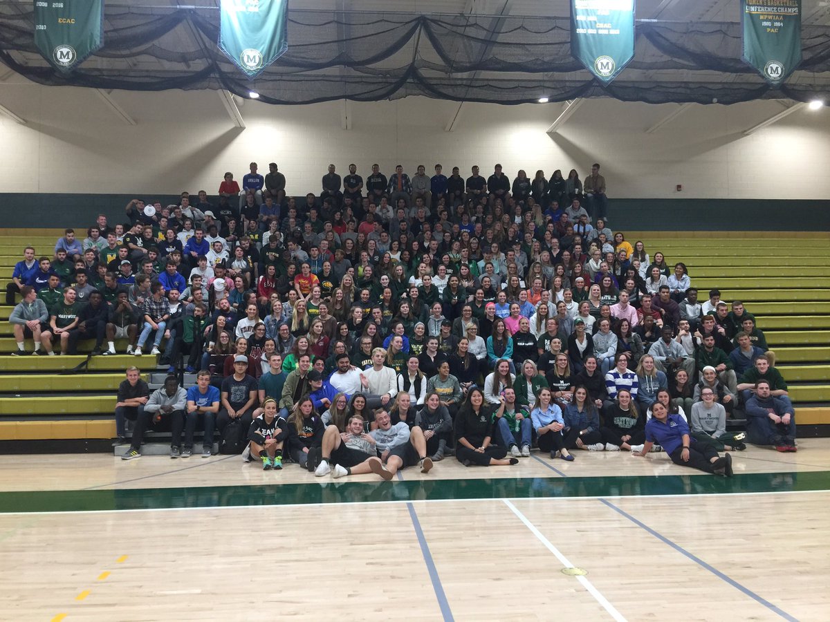 Recognize ➡️ Regroup ➡️ Refocus ✔️ Thank you to @marywoodpacers for having us last night and being open to talking about mental toughness!