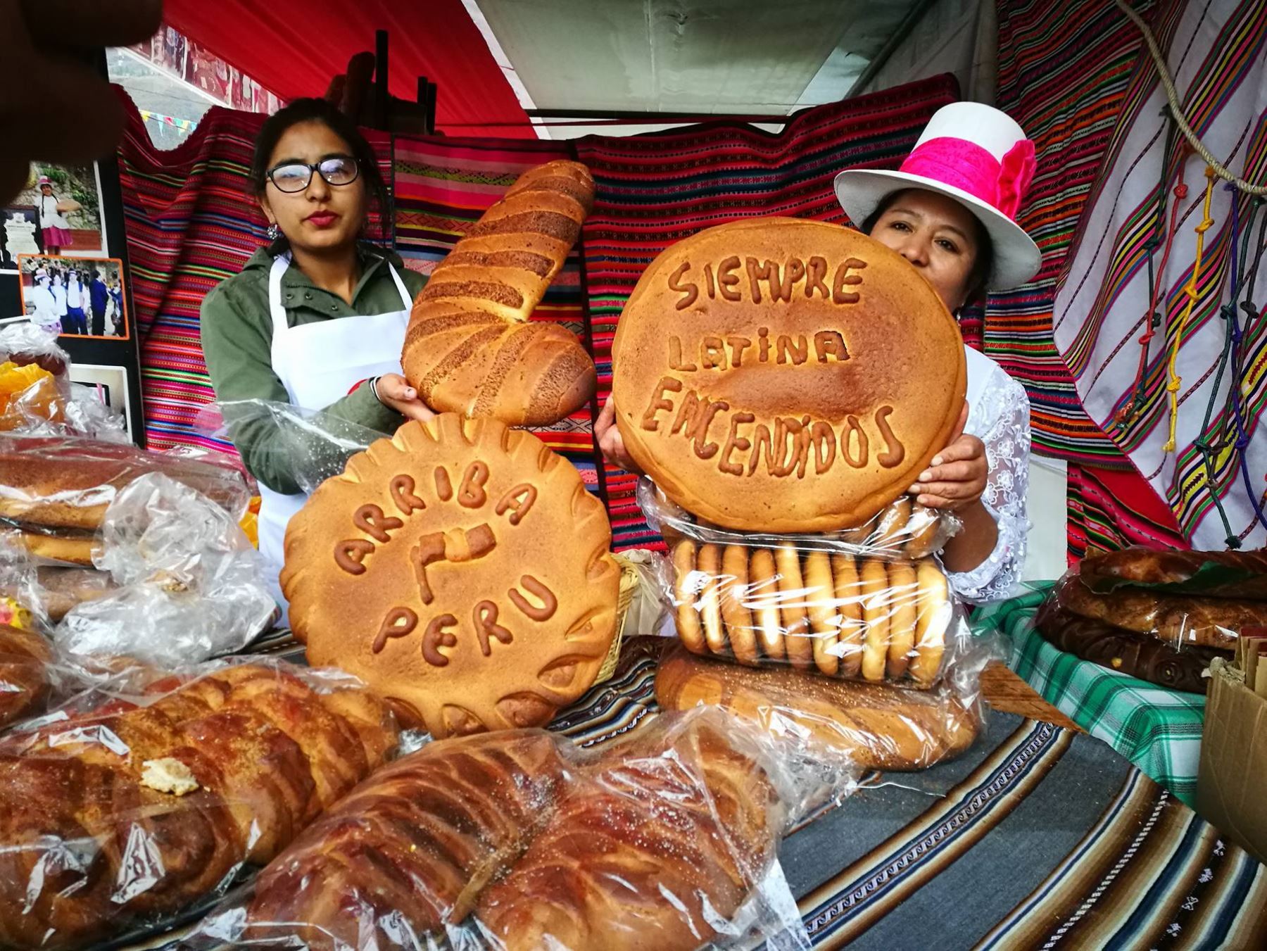 Pikillaqta - Oropesa, Cusco, the bread capital of Peru, famous for its traditional pan chuta.