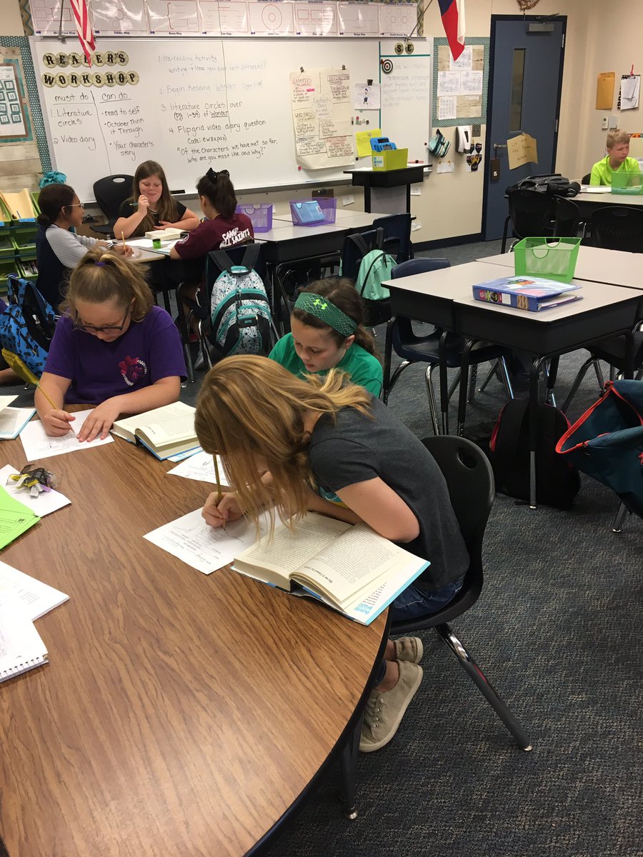 JdecorteDecorte's tweet photo. We are building positive relationships, inspiring learning, and creating a culture of respect with Wonder literature circles! https://t.co/QtSnuORyGd