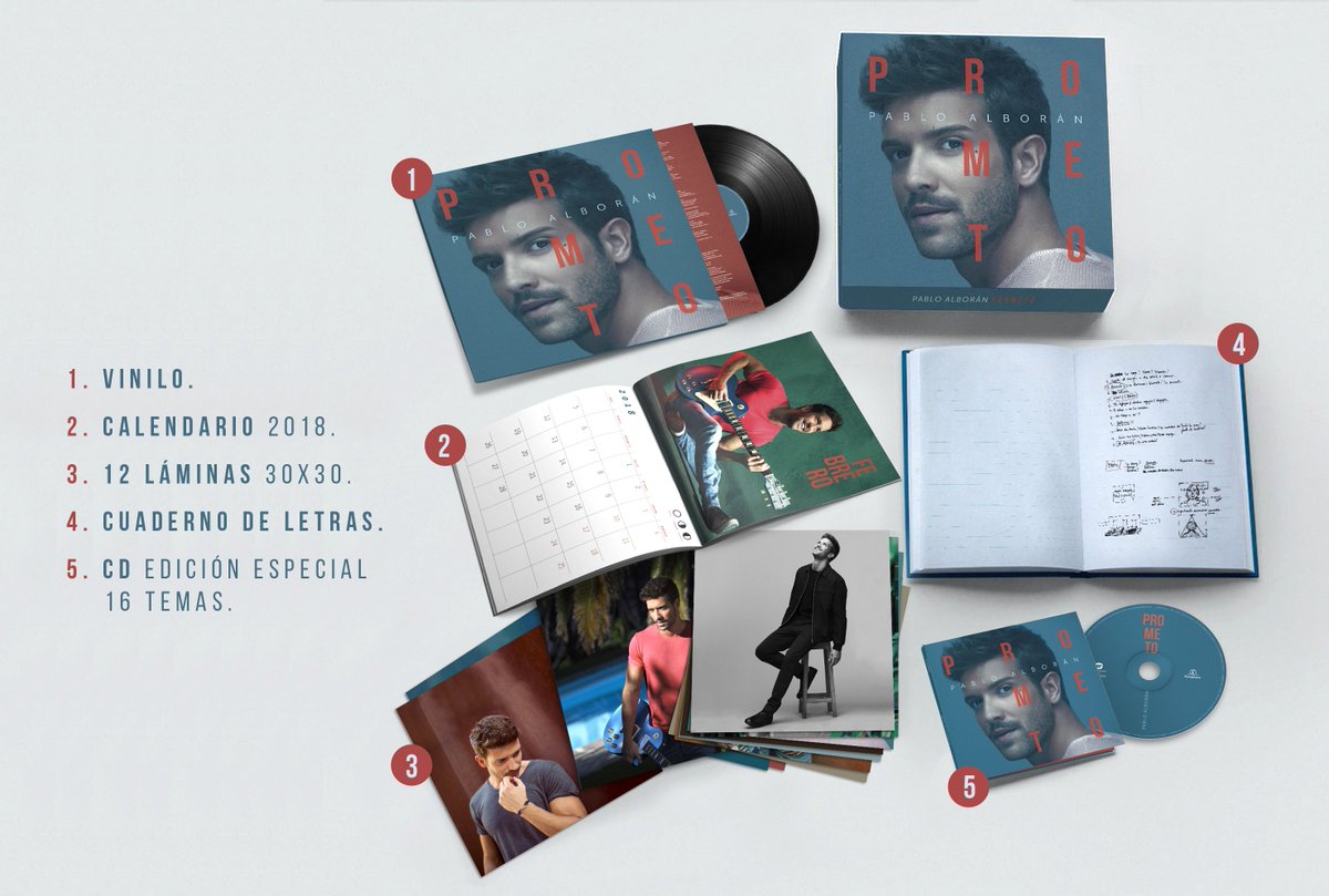 ¿has reservado ya la edición Super Deluxe (limitada y firmada) del álbum #Prometo de <a href="/pabloalboran/">Pablo Alborán</a> ? Toda la info en pabloalboran.es