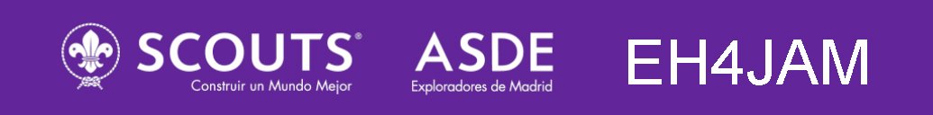 Canariasscouts's tweet photo. Desde la oficina federal de Exploradores de Madrid, estarán activos para todos los Scouts interesados con el distintivo de llamada EH4JAM. https://t.co/P1iiDJMZep