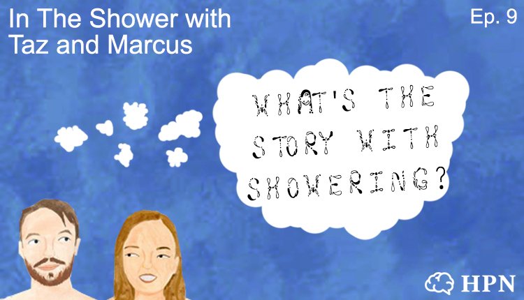 HSPodNetwork's tweet photo. What’s the story with showering? Taz &amp; Marcus answer on @InTheShowerPod

#Comedy #PodernFamily #Podcast #TryPod

https://t.co/XKmHhVMabt https://t.co/7r9nxZFltS
