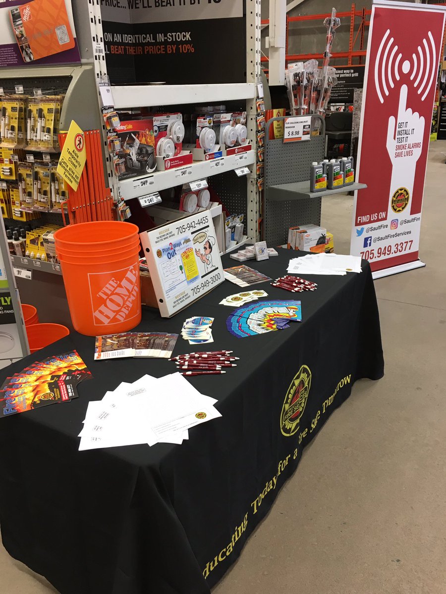 We are at @homedepotsault today from 10-2pm. Drop by and see us! #FPW2017 @CitySSM #Dough2WaysOut https://t.co/SfNpTIbLOv