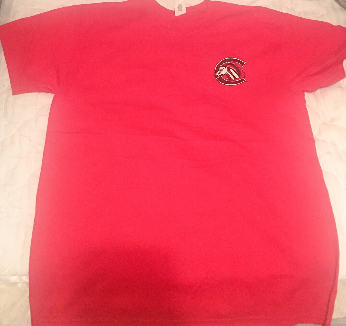 anna_dao85's tweet photo. Creekview students come get your student section shirts at tonight’s Homecoming game at Standridge $10 https://t.co/8LojQOMqVu