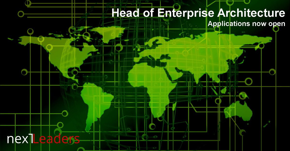 NXLJobs's tweet photo. Career opportunity as the Head of Enterprise Architecture for skilled professionals looking to make a move.Apply now
https://t.co/1Km5FeGfUc https://t.co/pJHYp8Pv2N