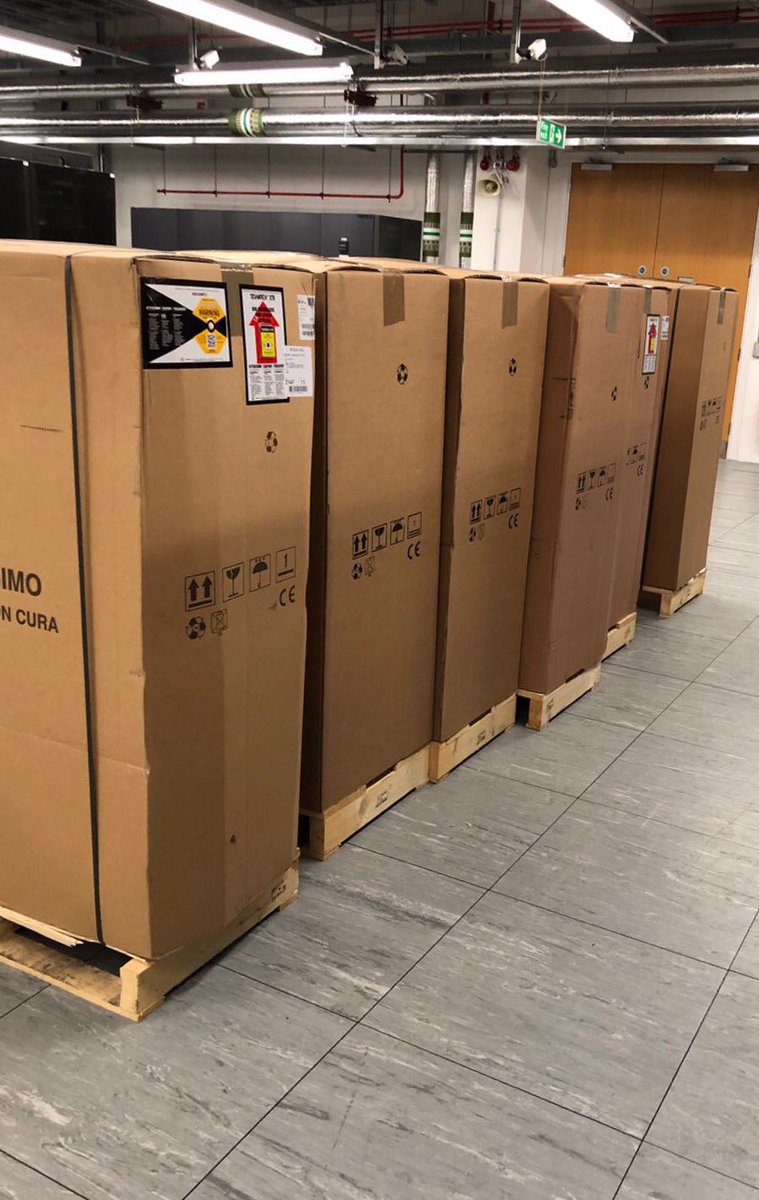 BCL_Jason's tweet photo. BCL power has a busy weekend of installs in London. @riello_ups_uk #MultiSentry 6 x MST30T4 👌 https://t.co/6GfA24kAx1