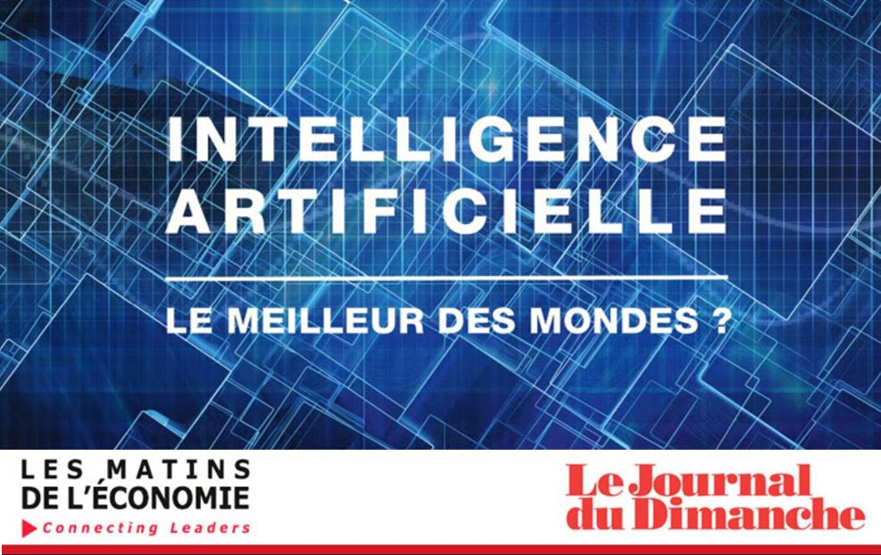 #MatinsEcoJDD Vous n'avez pas pu assister à notre débat sur l'#IntelligenceArtificielle ? Visionnez le Facebook live bit.ly/2yfHtZQ