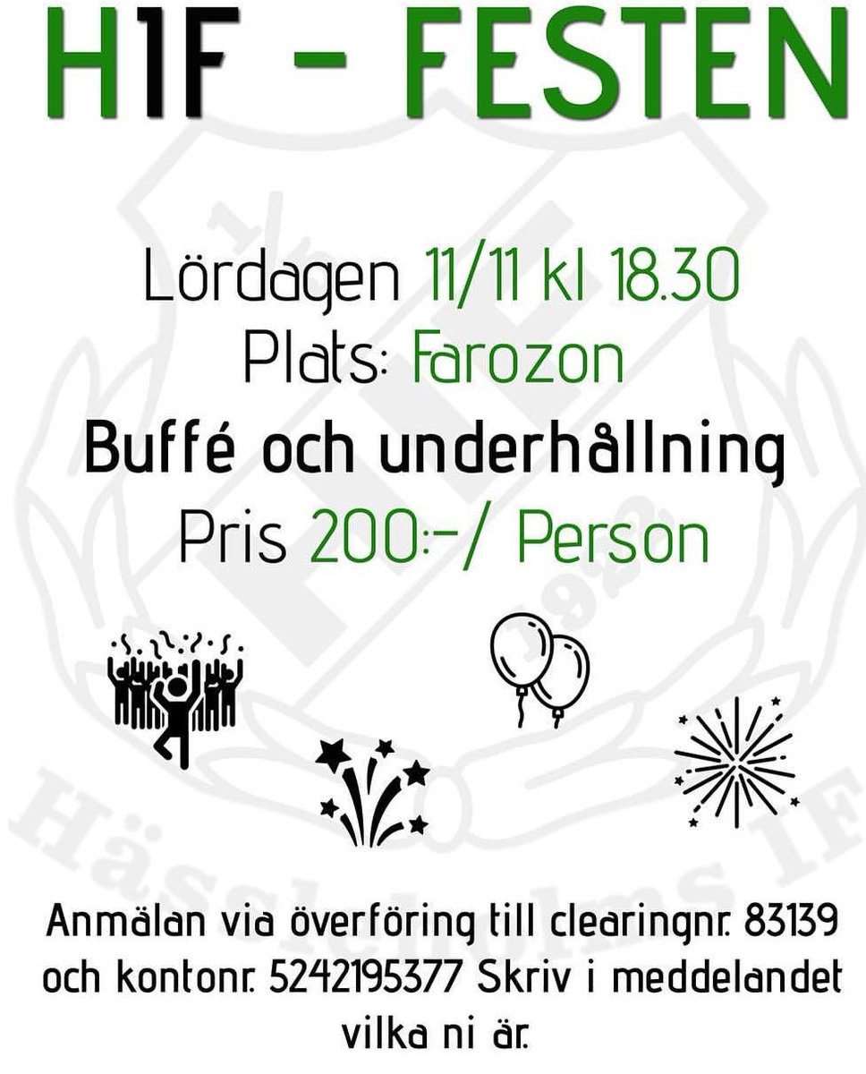 HlmIF's tweet photo. HIF-FESTEN
#twittboll https://t.co/ymLerlzLXp