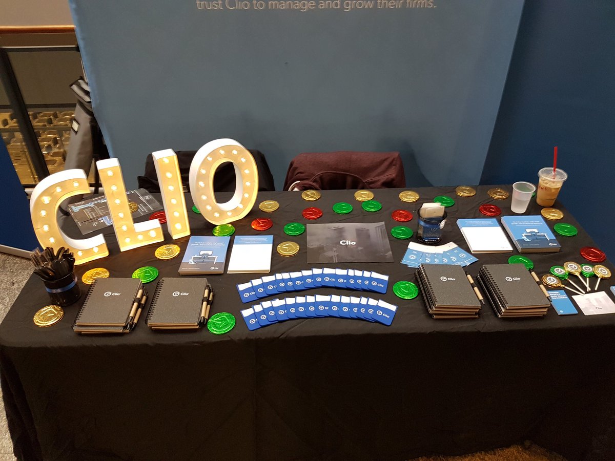 rylanI's tweet photo. Look at all that swag! @goclio at Your Next Career Fair in Toronto. Bring on the new grads! #yncf https://t.co/iBJLqKEF2E