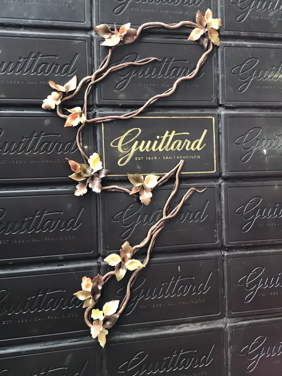 GuittardChoco's tweet photo. @LuciePatissier has been very busy with Guittard at @chocolateshow! #ChocolateWeek https://t.co/J68dMwTHpI