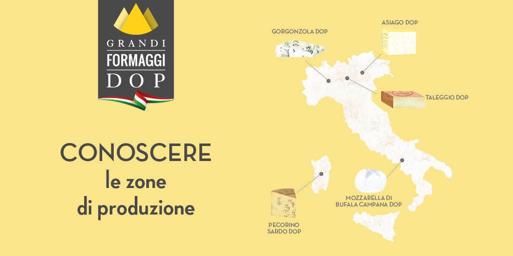 #GrandiFormaggiDOP: sapete dove si producono? Scopritelo insieme a noi su buff.ly/2g5mKNI