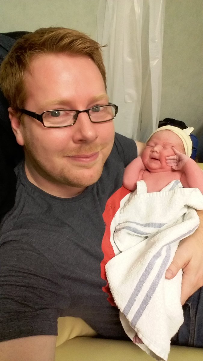 danstevenlacey's tweet photo. Finally home with my beautiful daughter, Maddie. So happy and proud. https://t.co/a2j4AtHbVT