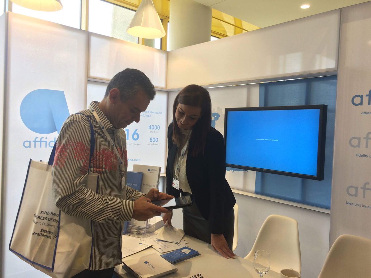 AffideaGroup's tweet photo. Check out the photos from #BCR2017, Day2! Our colleagues are there to provide information to conference attendees at the #Affidea booth. https://t.co/yDD6Z9jfjz