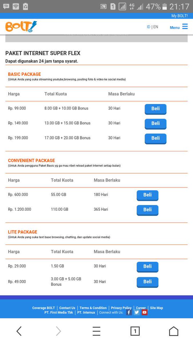 Ariiv_9's tweet photo. Min saya udh 2x beli paket yg 99.000, disitu dpt bonus 10 GB, tapi saya gak pernah dpt min @BOLTCare https://t.co/B9pXW2nIkW