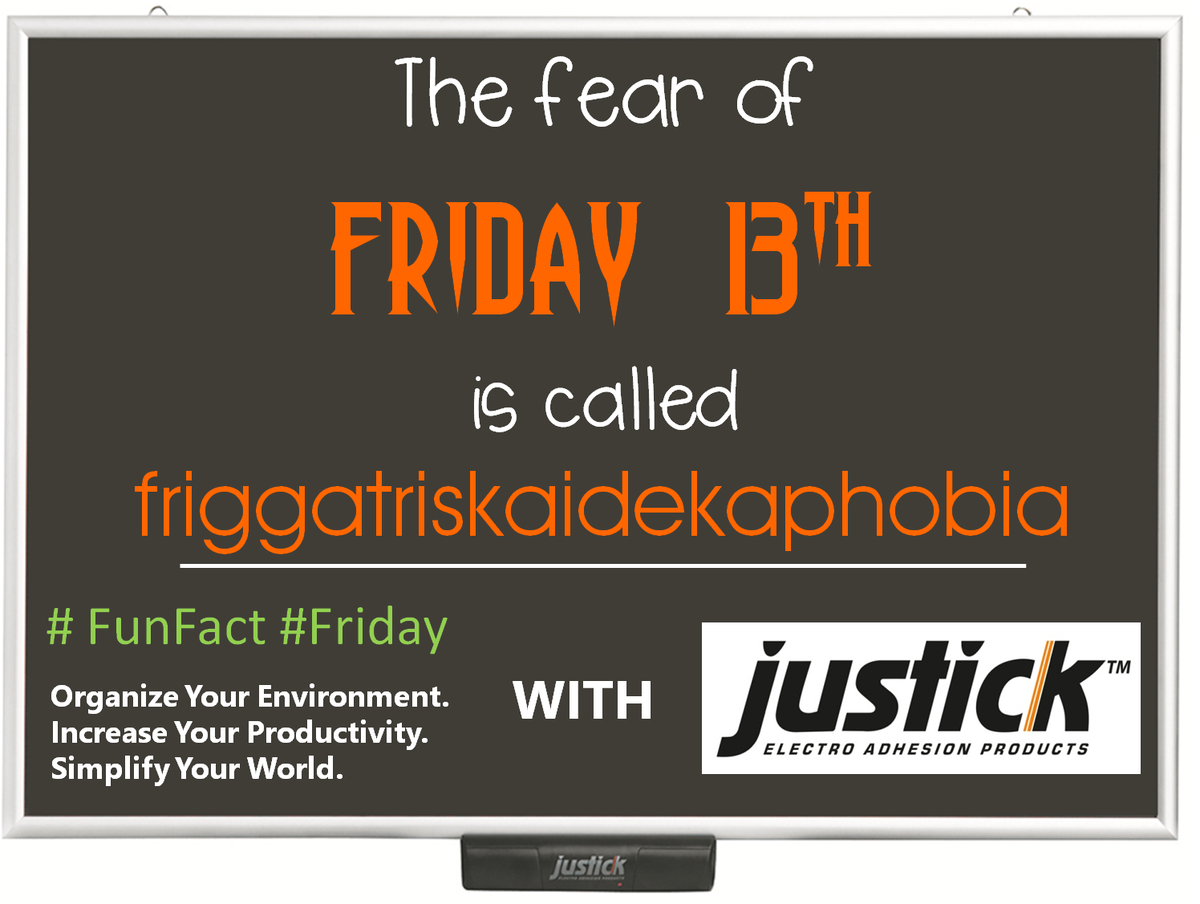 Justick_Global's tweet photo. #FridayThe13th #FunFactFriday #FunFriday Are you #Superstitious https://t.co/E929RemB8g