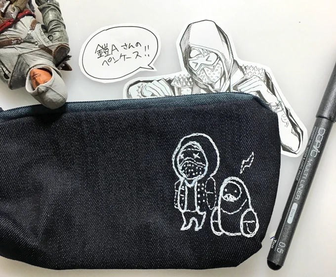 わーははは!!鎧Aさんのレンチ君ペンケース手に入れてるのだ!かわいかろうかわいかろう!わーっはははは!!! 