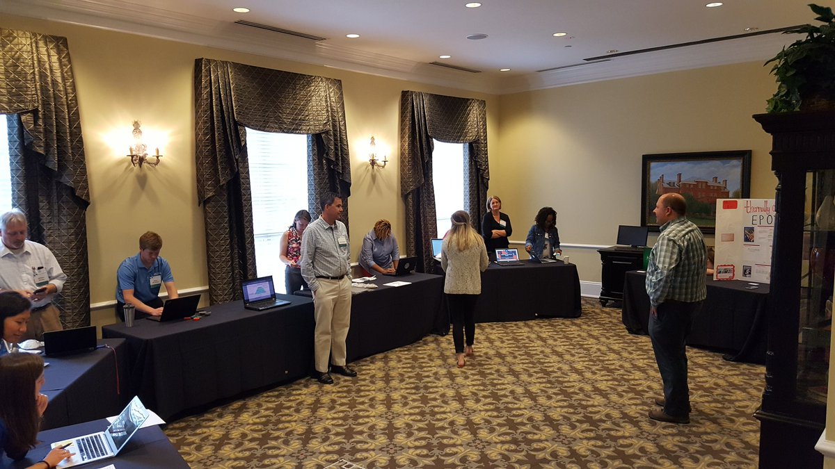 ITEACH2U2's tweet photo. Kenan Fellows sharing their amazing projects #17KFPD https://t.co/ZI3Pm13jYp