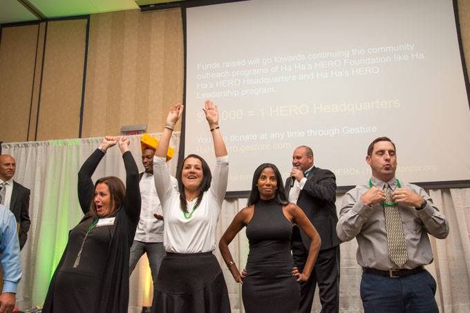 zizzogroup's tweet photo. We had such a fun time at the @HaHaHEROs Celebrity Night, supporting a great cause and organization. #ZGClient https://t.co/z3ek8jVLCD