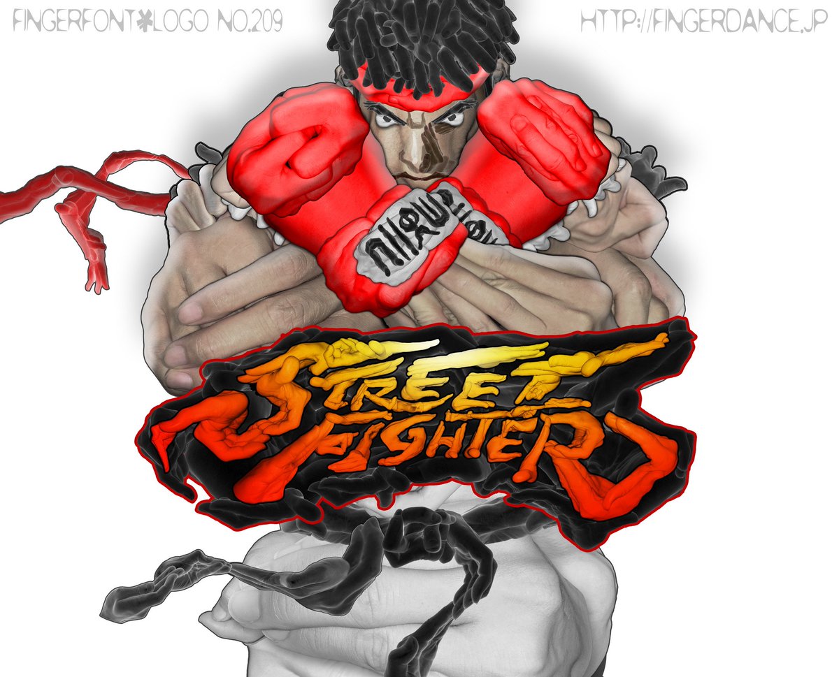 dectken's tweet photo. ストリートファイター(Street Fighter)Fingerfont-Logo No.209 手を64使用
#streetfighter #capcom #カプコン #ストV #handlogo #フィンガーロゴ #手のロゴ https://t.co/ZqXBhL4y4e