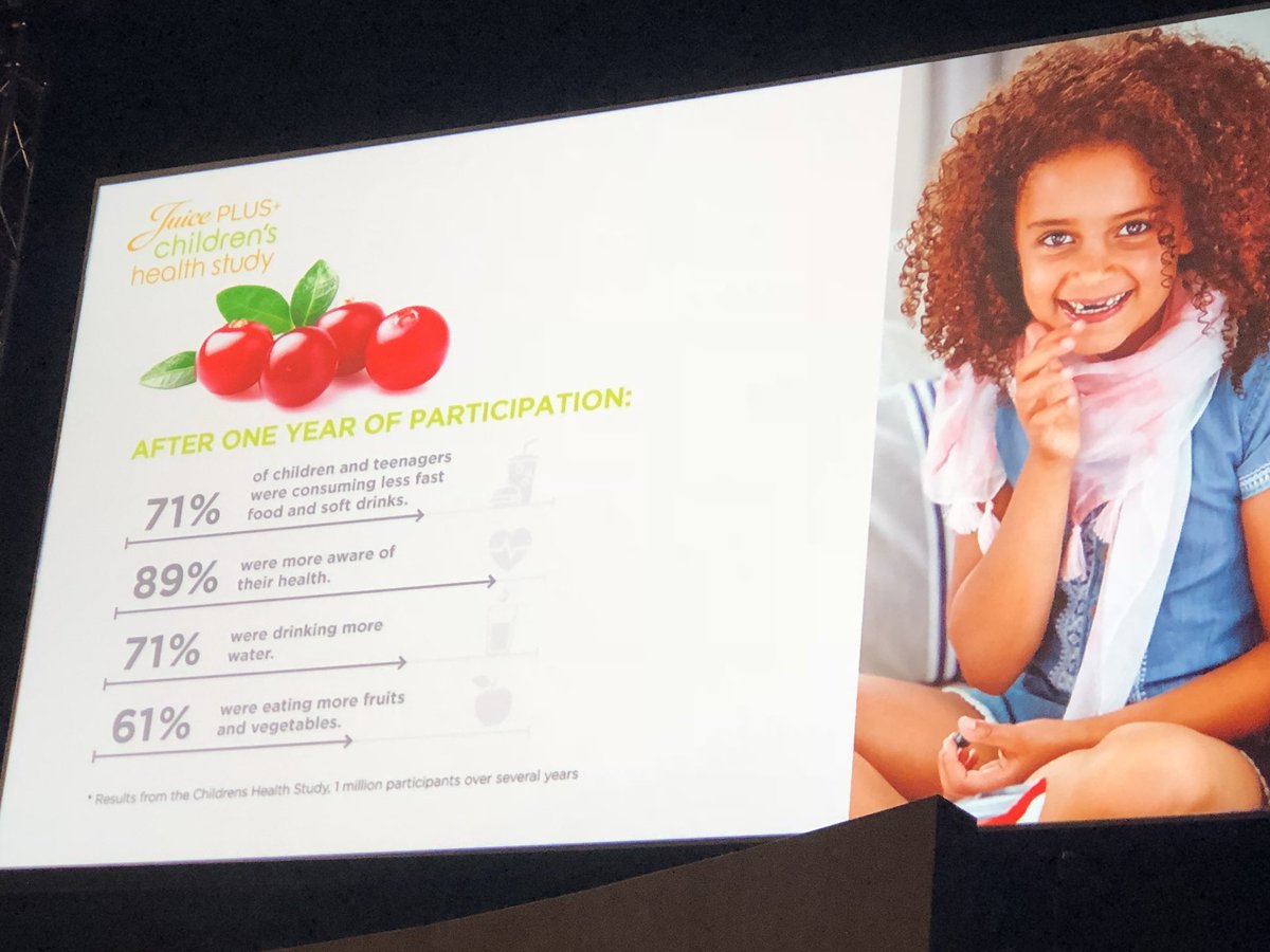 lrnbarns's tweet photo. The benefits from children using the Chewables in just a year 👏🏽🍎🥒 #JPLIVE https://t.co/NtzArC60JG
