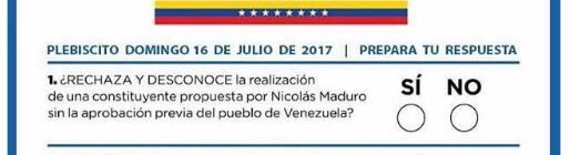 vincipeople's tweet photo. @LiberVene Defensores de Elecciones convocadas por la ANC, sabías que es ILEGÍTIMA? Que Maduro formuló la pregunta #1? Léela y hablamos! #borreguin https://t.co/f1LDzXbrAv