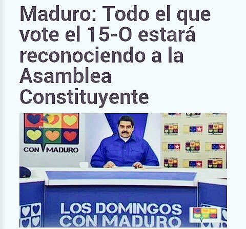 vincipeople's tweet photo. @LiberVene Defensores de Elecciones convocadas por la ANC, sabías que es ILEGÍTIMA? Que Maduro formuló la pregunta #1? Léela y hablamos! #borreguin https://t.co/f1LDzXbrAv