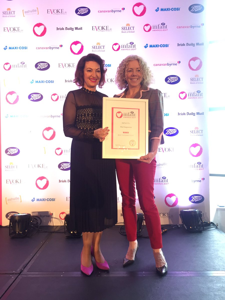 maternityinfant's tweet photo. The winner of Best for Baby Colic is #infacol Congratulations! #BootsmiAwards17 https://t.co/QkK2d4Xtae