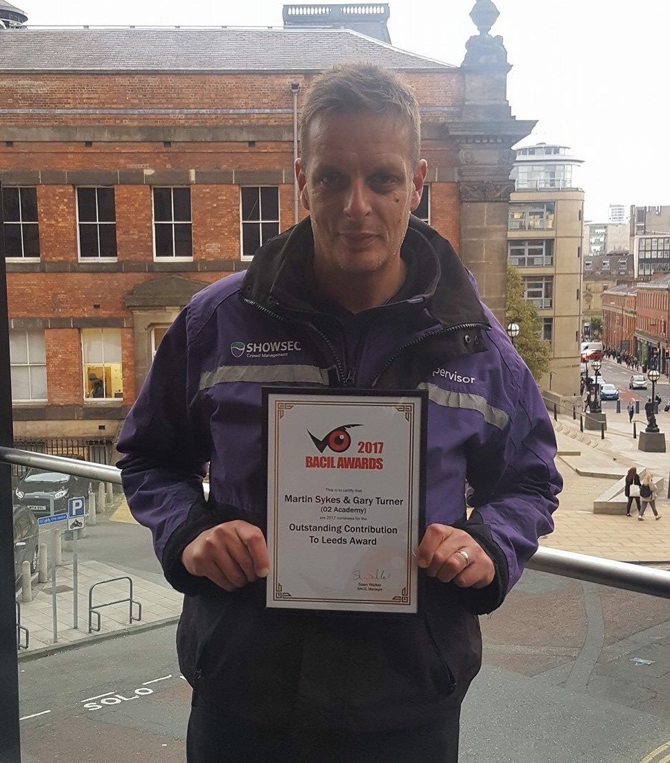 MartinSykes6's tweet photo. Nice to be nominated for this years @LeedsBACIL awards...now to find some Dad clothes instead of the usual Gazelles and Lacoste #farahs https://t.co/ItKU9i37FJ