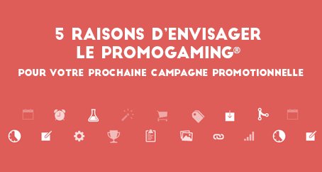 LuckyCart's tweet photo. Voici 5 bonnes raisons d'envisager le #PromoGaming pour votre prochaine campagne promotionnelle :  https://t.co/SziIBNKkPq https://t.co/h9wRZApbcJ