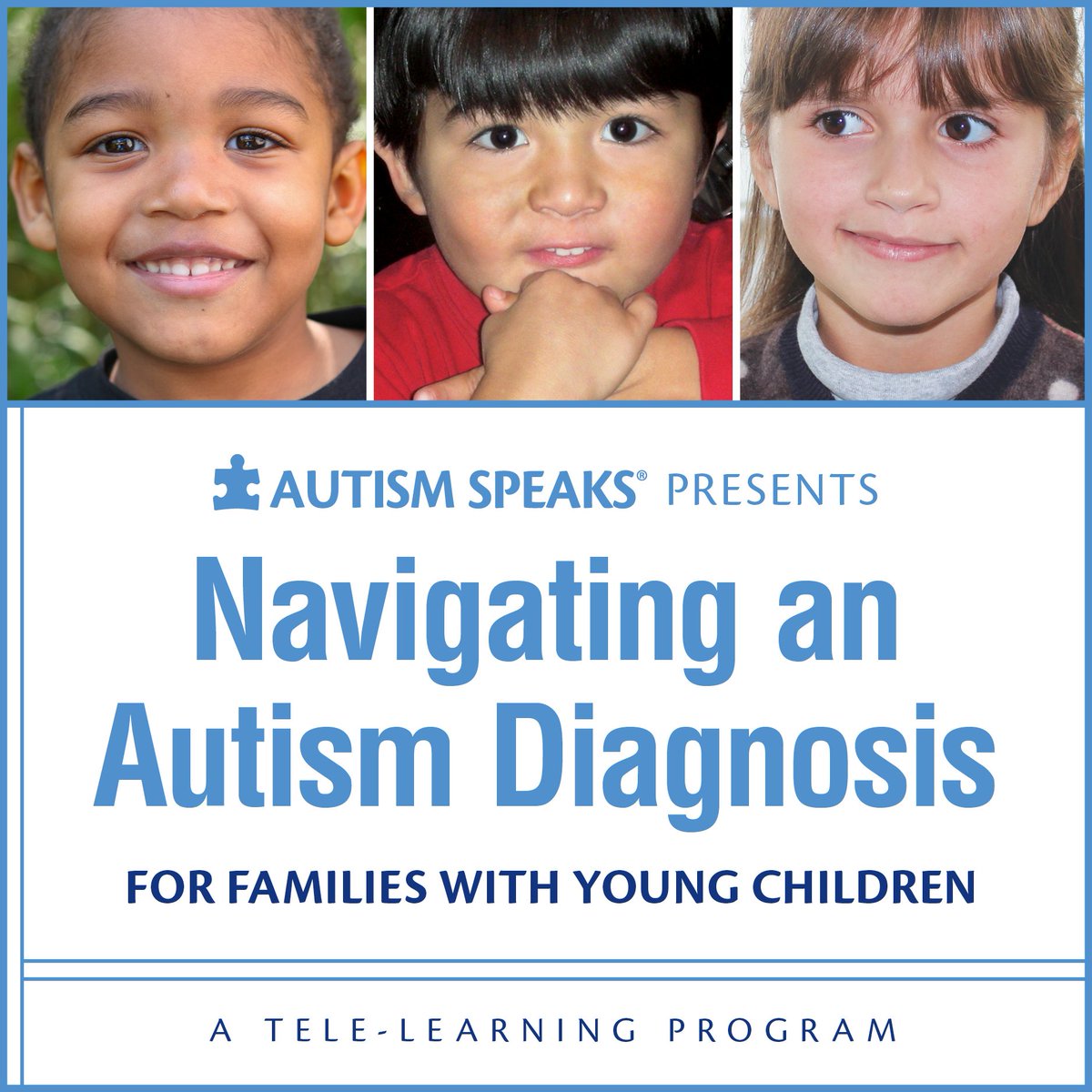 autismspeaks's tweet photo. Has your child been recently diagnosed with #autism? We have a free online program on November 29th that can help: https://t.co/YXbDcxbNQD https://t.co/zJgL1S6WOR