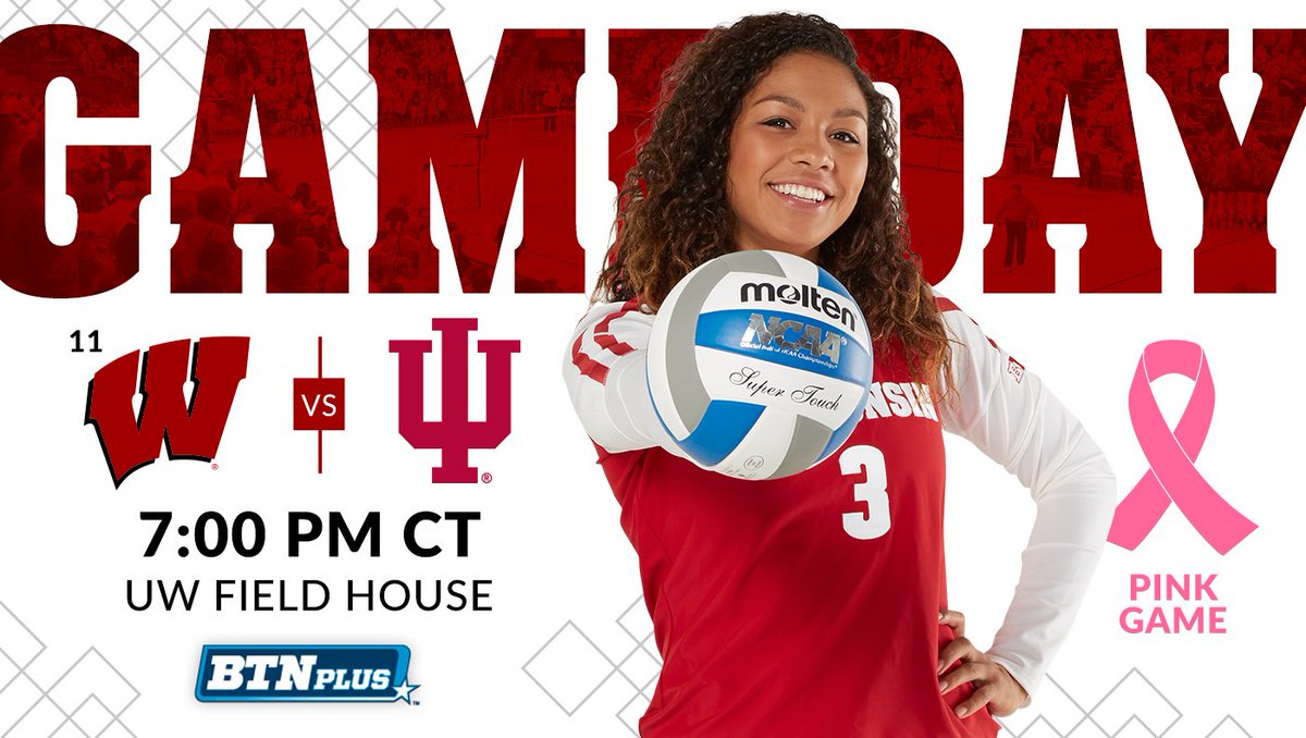 BadgerVB's tweet photo. It's going to a PINK day today! 🎀 👚

📺 https://t.co/J5i2yLzIX3
📊 https://t.co/FXROD2az0A
📻 https://t.co/FHgQTJaN5L https://t.co/dzixSJdwPQ