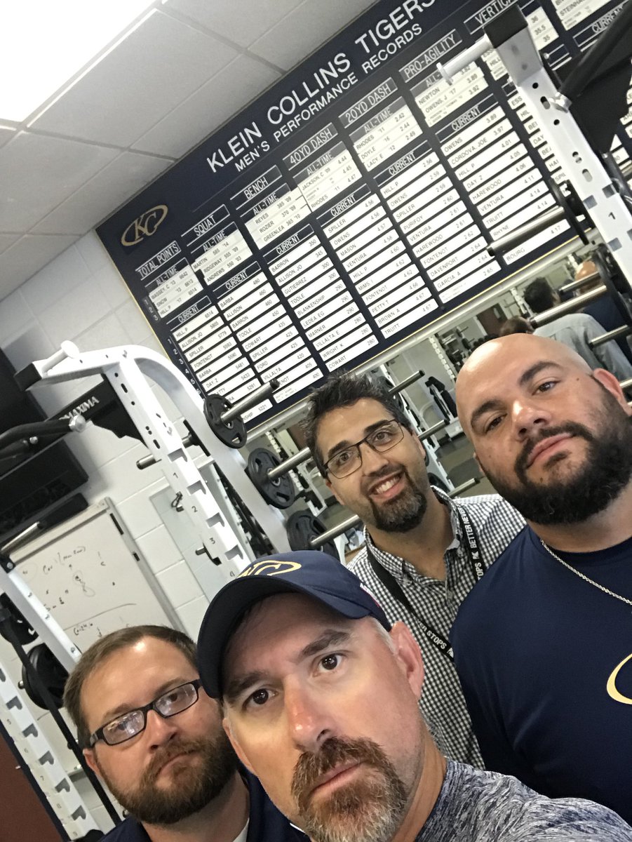 CoachMTroutman's tweet photo. KC Selfie Challenge- Visual of Continuous Improvement, Reimagine Learning, Cultivate Learning, Build Community #group27 @KleinCollins https://t.co/Dp3n7TuJ7S