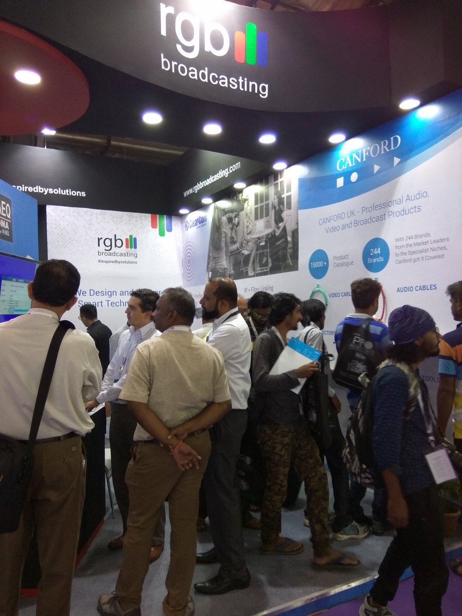 rgbbroadcasting's tweet image. Another Busy Day @broadcastindia! #Inspiredbysolutions
