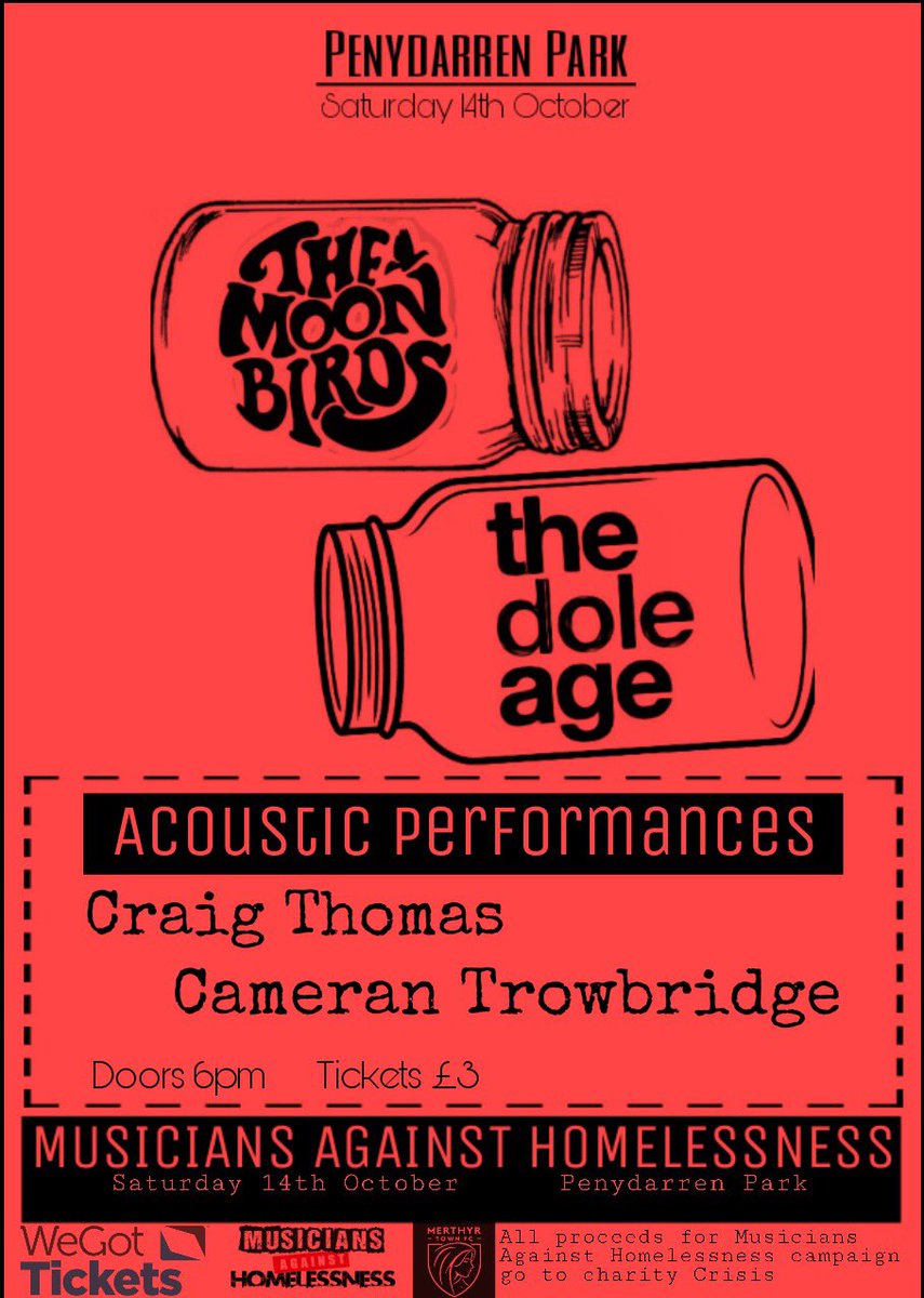 penydarren_park's tweet photo. TOMORROW NIGHT! Penydarren Parks stage will be christened! @TheMoonBirds @TheDoleAge @camtrowmusic @MAH_Gigs @MerthyrTownFC #penydarrenpark https://t.co/KB0JAVeD00