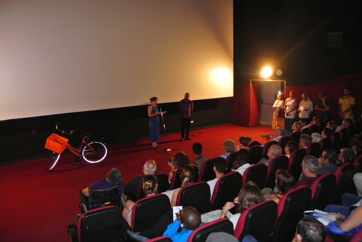 NLinCuba's tweet photo. The #DutchFilmWeek kicked off with #BramFischer. You can find @avalkenburg’s speech at the premiere here: https://t.co/A187vnv2Sk https://t.co/Tsc3L998cr