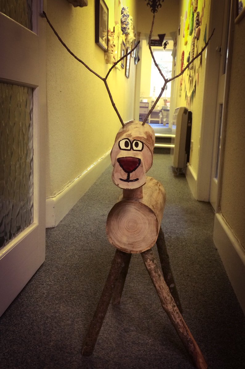 FullerCarpentry's tweet photo. #Rudolph has arrived at #Saltash pop up shop #handmade #cornwallhour https://t.co/oWiALlfdNX
