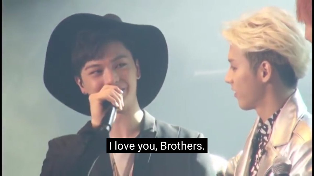 Maknae's message for his hyungs*im not okay*