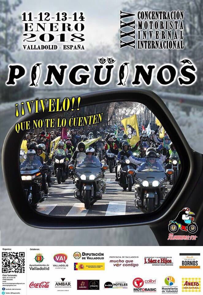 PinguinosVLL's tweet photo. Calentando motores... Cartel en marcha, cada vez falta menos para #Pingüinos2018 🐧
¿Preparados? 
¡En enero os esperamos! 😉 https://t.co/L0iiuScvb0