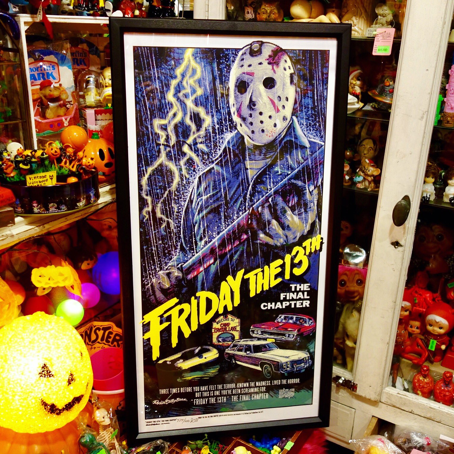 ロッキンジェリービーン Friday The 13th 13日の金曜日 ポスター