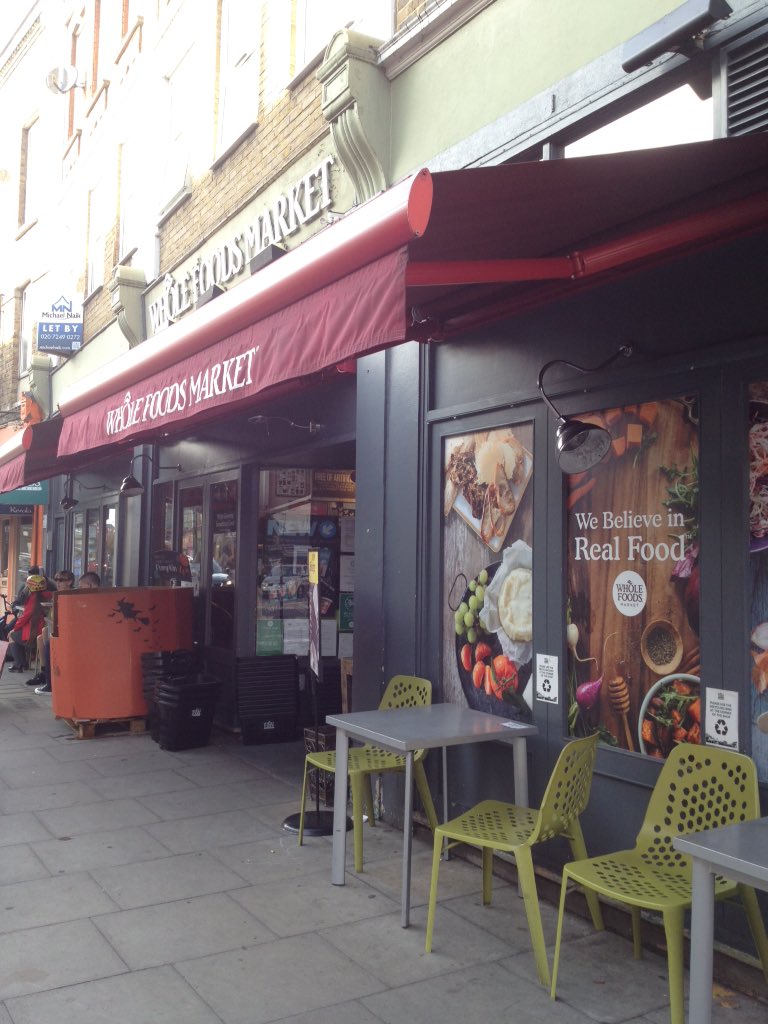 ClearspringUK's tweet photo. We're sampling #Matcha #tea @WholeFoodsUK #StokeNewington #today ! Come and try๐ #JustAddMatcha #organic #vegan https://t.co/LXAkoD9sor