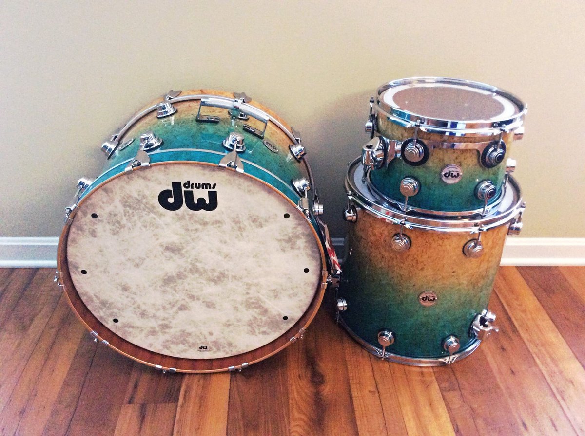 dwdrums's tweet photo. DW Fan, Sammy Clark picked up this custom kit from @ForksDrumCloset recently. Thanks for the love Sammy! 🥁 #dwdrums https://t.co/sQsdQgKq1s
