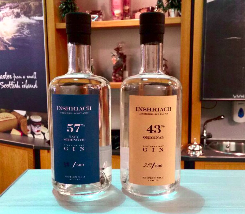 Welcoming our most local gin to the collection at Spey Valley Shopping - <a href="/Inshriach/">Walter Micklethwait</a> made in Aviemore #gin #friday #passthetonic