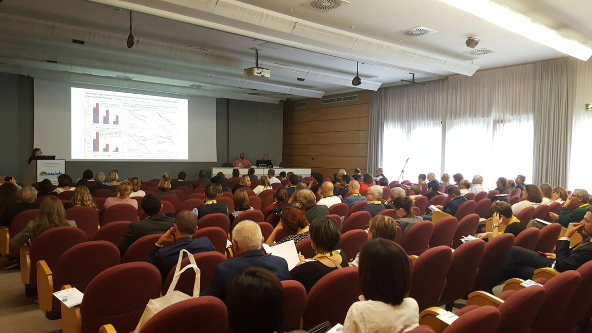 TheBindingSite's tweet photo. An impressive turn out for the Binding Site Workshop held during the 3rd #SIPMeL National Congress in #RivaDelGarda!! https://t.co/8xKVu6F7si