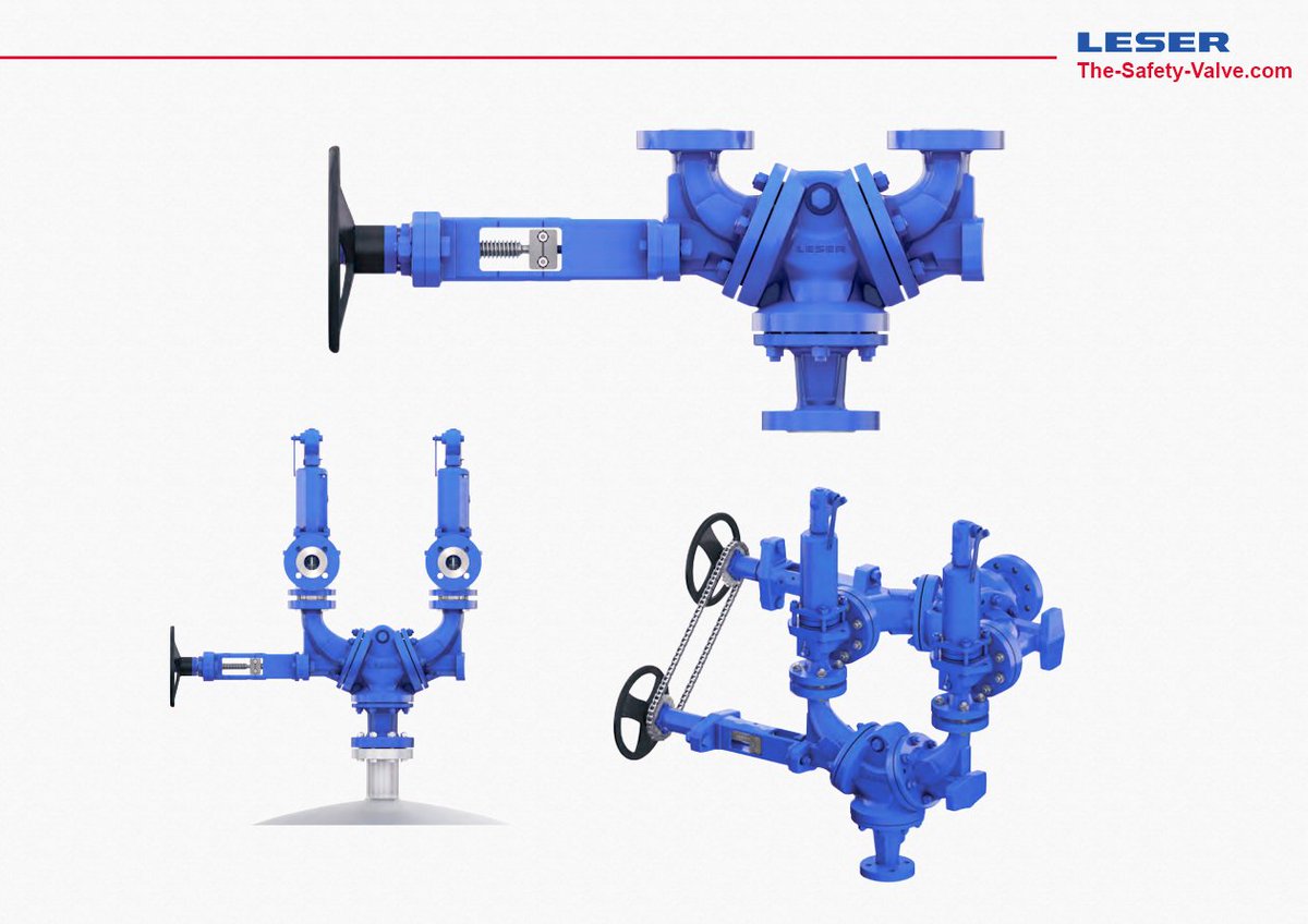 Leser_UK's tweet photo. Fail-Safe Operation with LESER’s new Change-Over Valve: https://t.co/P13O7R7L6z
#ChangeOverValve #LESER #LESERUK #SafetyValves #ReliefValves https://t.co/tI8VOc9WNE