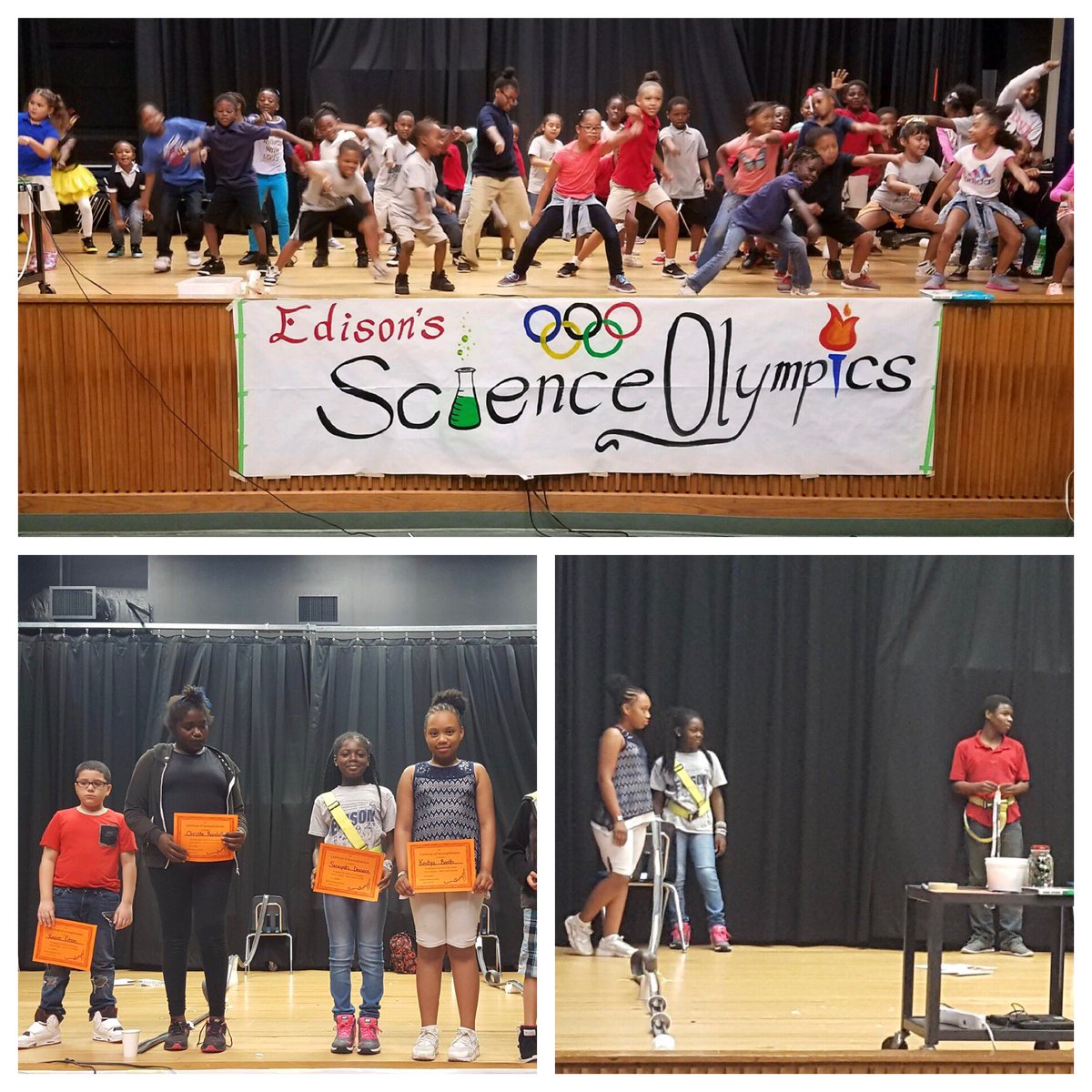 EdisonTampa's tweet photo. Edison Science Olympics underway!! @Jeff_Eakins @DonellUnderdue @RickGrayes @tirado_shana https://t.co/hh7WACgI1P