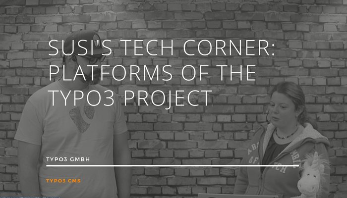 TYPO3HQ's tweet photo. Learn how to contribute to the #TYPO3 project with the different tools involved: Welcome back to Susi’s Tech Corner.
https://t.co/tskCAMs3WS https://t.co/EYLBVJC8vT