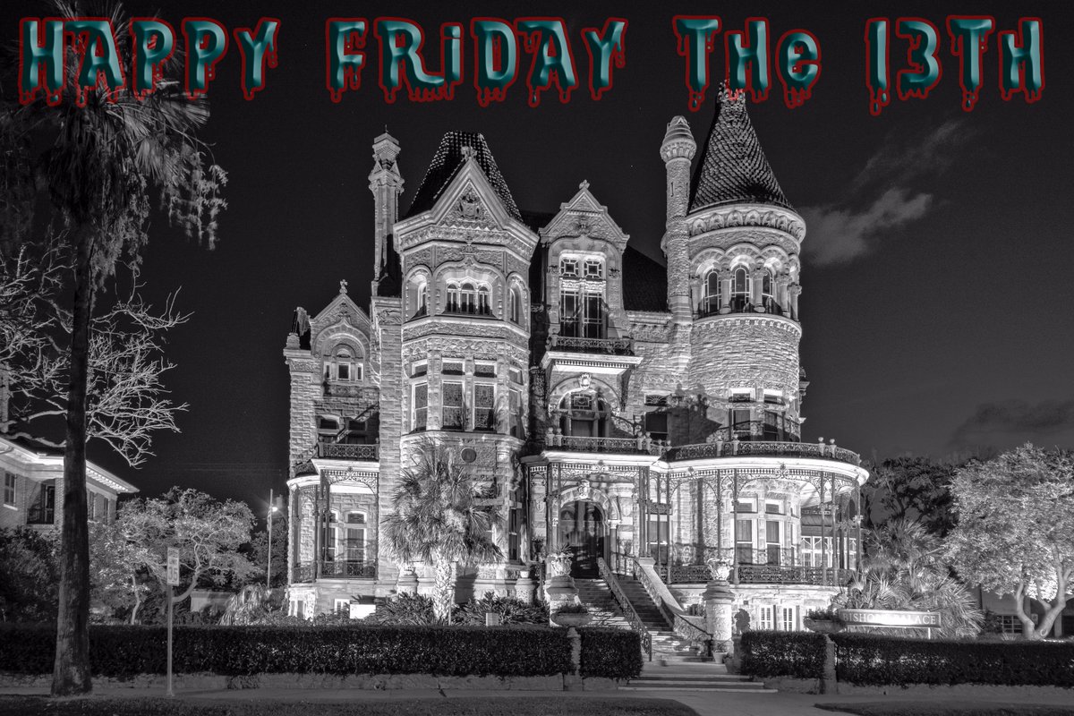 Happy #FridayThe13th from one of the most haunted cities in the United States! 👻#LoveGalveston