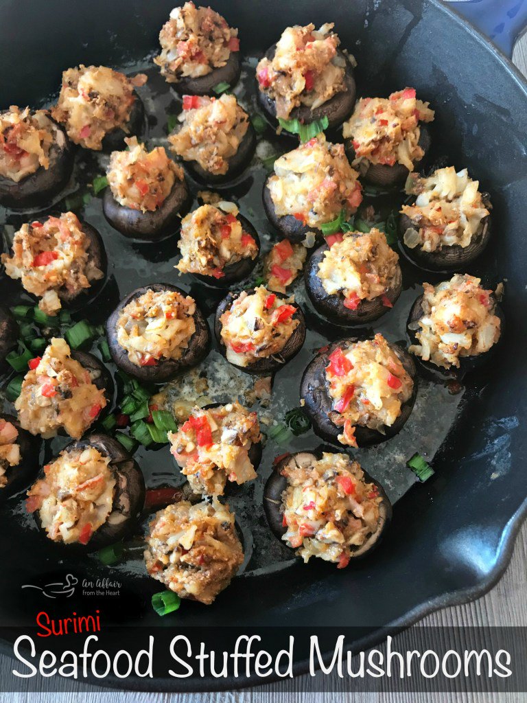 affair_heart's tweet photo. Seafood Stuffed Mushrooms - A sophisticated appetizer https://t.co/q0xeGyvL9a #simplysurimi #transoceanproducts #nationalseafoodmonth #ad https://t.co/zdU5oMqydx