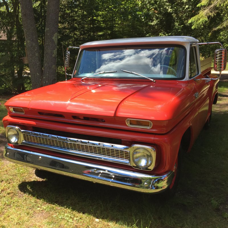 Paul Kubitskey bought his 1965 Chevy C10 from a farmer. Besides the chassis, cab, engine &amp; hood, he totally rebuilt it.