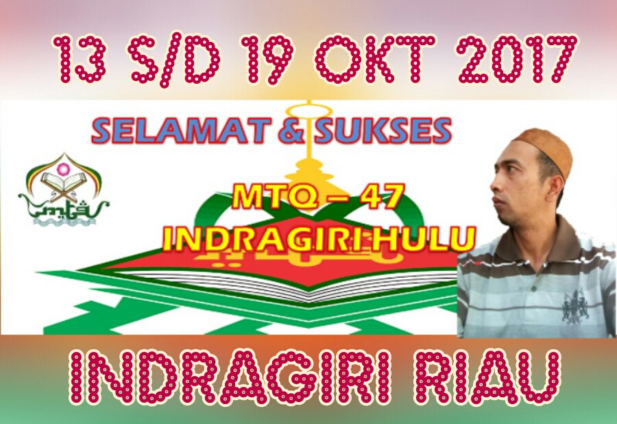 inhu_ricki's tweet photo. Hallo #twiiter..
Mlam Ne MTQ TK Kab.Inhu..
#rengat.. @kp.PulauRengat..
13 s/d 19 Okt 2017 https://t.co/sD7hh0Aazz